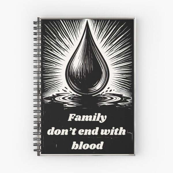 Item preview, Family Don't End With Blood - Supernatural designed and sold by AlllCircles.