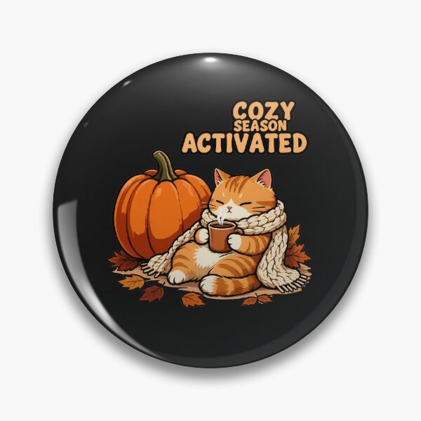Item preview, Cozy Season Activated Autumn Cat T-shirt. designed and sold by Nuttajak.