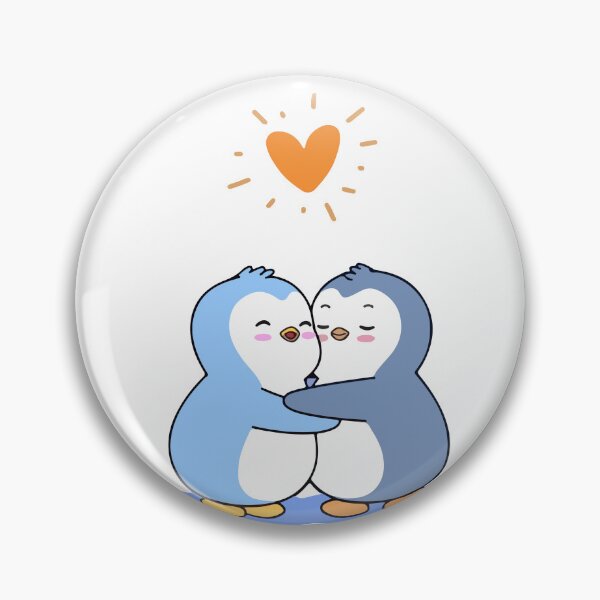 Item preview, penguin love designed and sold by Borublue.