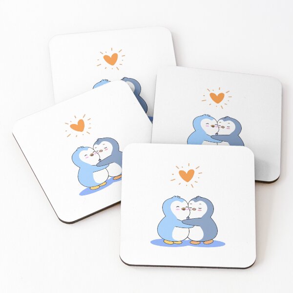 Item preview, penguin love designed and sold by Borublue.