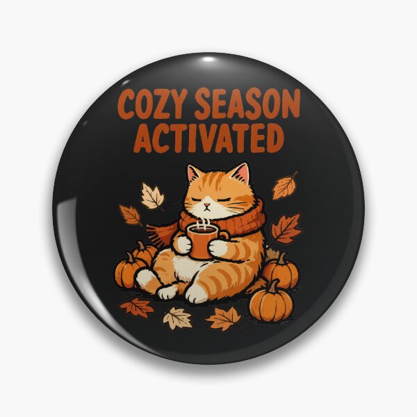 Item preview, Cozy Season Activated Cat T-shirt. designed and sold by Nuttajak.