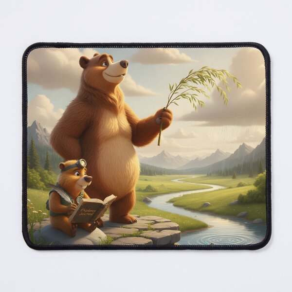 Item preview, Reading the Wind | Happy Beaver Adventures designed and sold by Clothes With Smiling Animals Walt Gral.