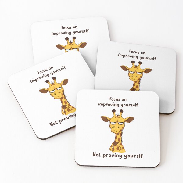 Item preview, Thoughtfull Giraffe designed and sold by AyushkaAgarwal.