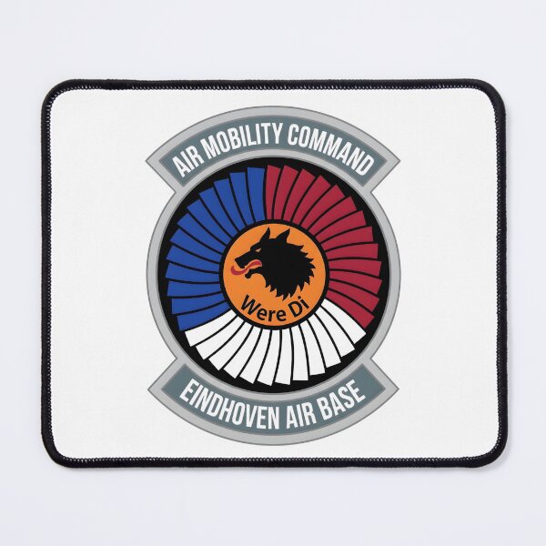 Item preview, Royal Netherlands Air Force Air Mobility Command Eindhoven Emblem designed and sold by CharlieDesings.