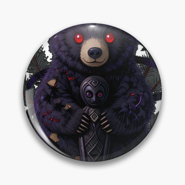 Item preview, Gothic Zombie Bear Cub designed and sold by IllumeInk.