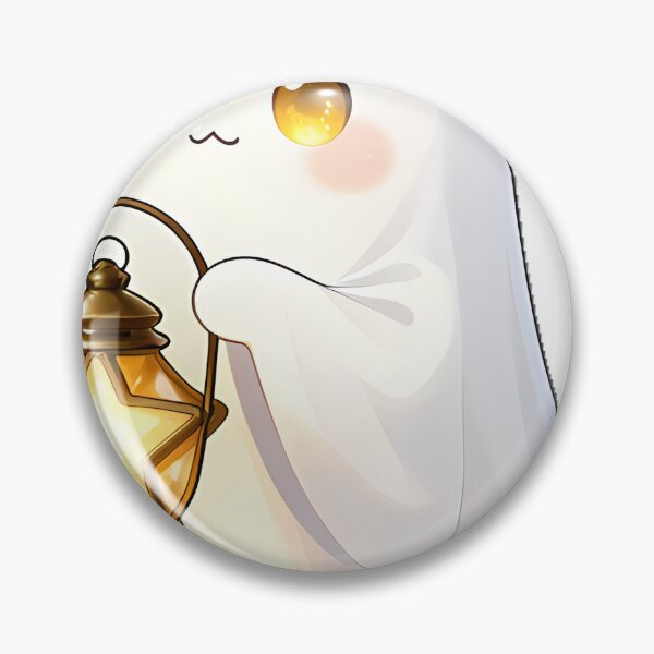 Item preview, Cute Ghost with Brass Star Lantern Icon designed and sold by pumsquare.