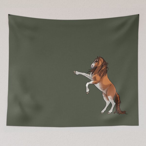 Item preview, Chestnut Sabino Mustang designed and sold by Old Water Cryptid .