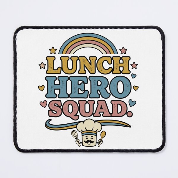 Item preview, funny  school lunch hero squad  crew cafeteria hero squad designed and sold by ArtDesignTp.