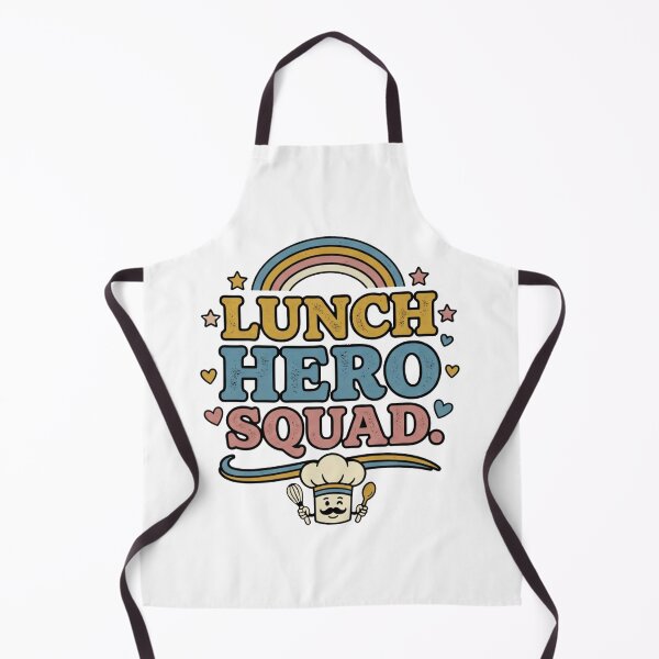 Item preview, funny  school lunch hero squad  crew cafeteria hero squad designed and sold by ArtDesignTp.