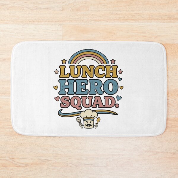 Item preview, funny  school lunch hero squad  crew cafeteria hero squad designed and sold by ArtDesignTp.
