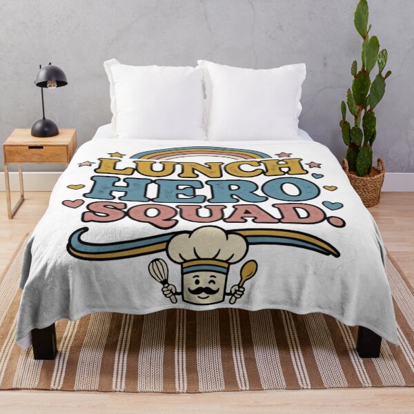 Item preview, funny  school lunch hero squad  crew cafeteria hero squad designed and sold by ArtDesignTp.