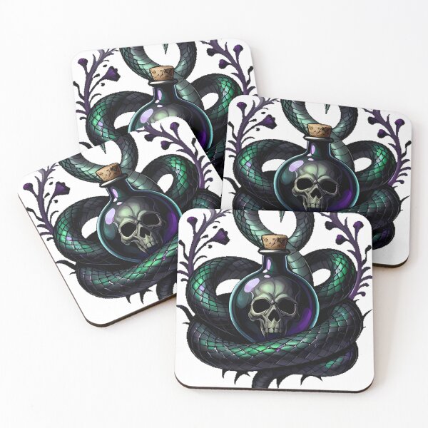Item preview, Gothic Zombie Coiled Viper designed and sold by IllumeInk.