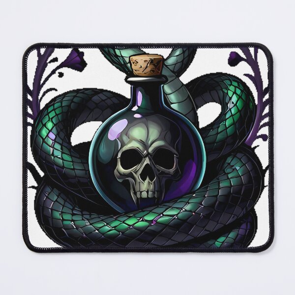 Item preview, Gothic Zombie Coiled Viper designed and sold by IllumeInk.