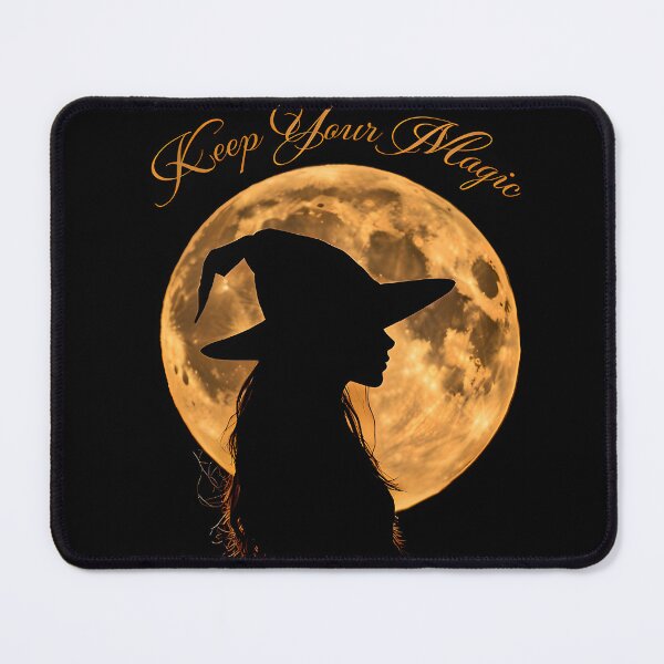 Item preview, Keep Your Magic Witch Moon Silhouette Mystical Graphic designed and sold by magdan7.
