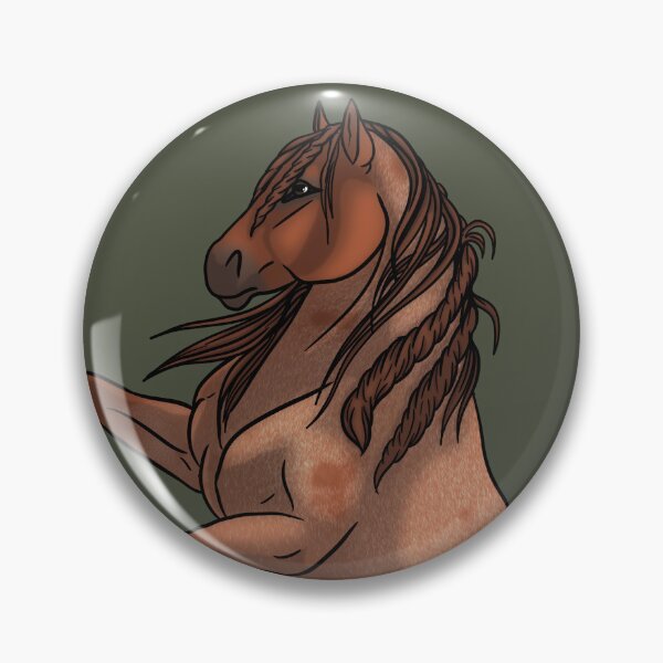 Item preview, Red Roan Mustang designed and sold by Old Water Cryptid .