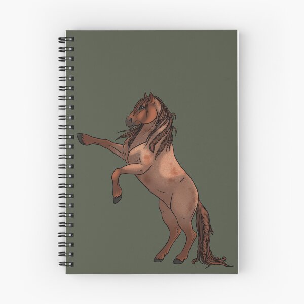 Item preview, Red Roan Mustang designed and sold by Old Water Cryptid .