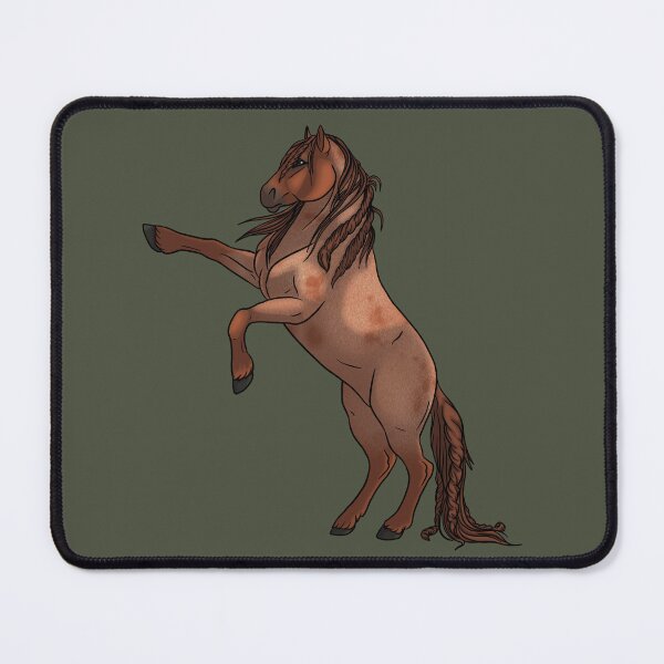 Item preview, Red Roan Mustang designed and sold by Old Water Cryptid .