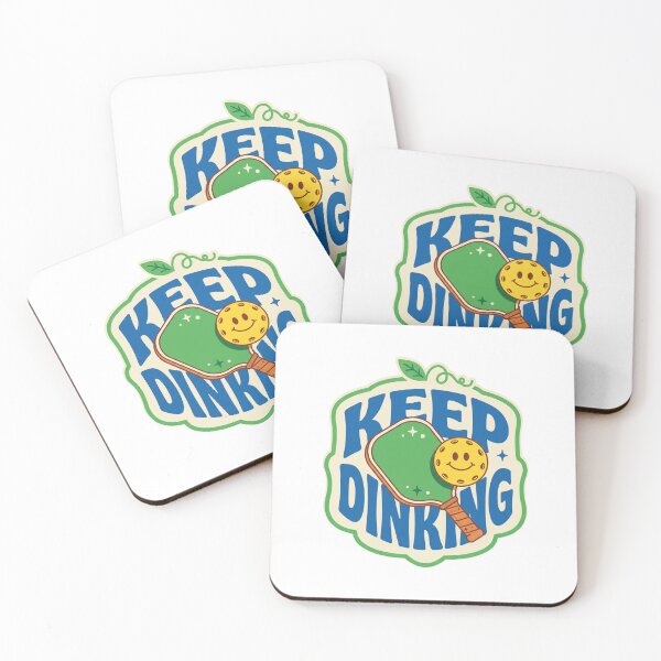 Item preview, Keep Dinking Retro Pickleball Paddle Mascot designed and sold by randaper.