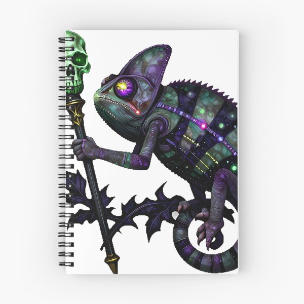 Item preview, Gothic Zombie Chameleon designed and sold by IllumeInk.
