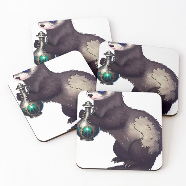 Item preview, Gothic Zombie Ferret designed and sold by IllumeInk.