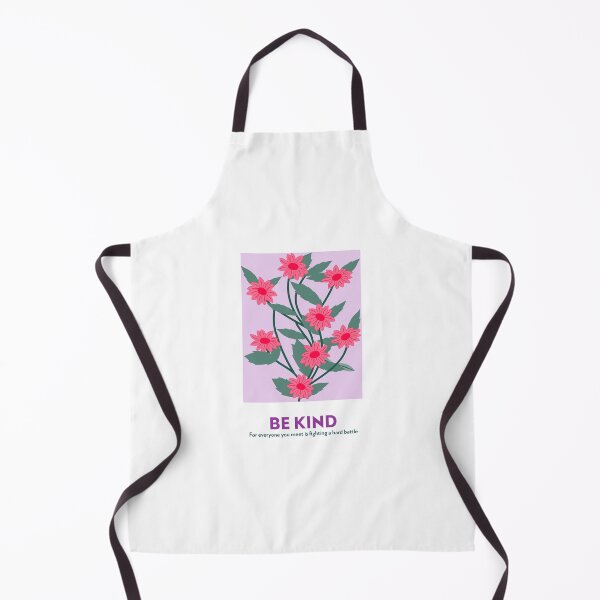 Item preview, Be Kind For Everyone Is Fighting A Hard Battle Floral Art designed and sold by chatzous.
