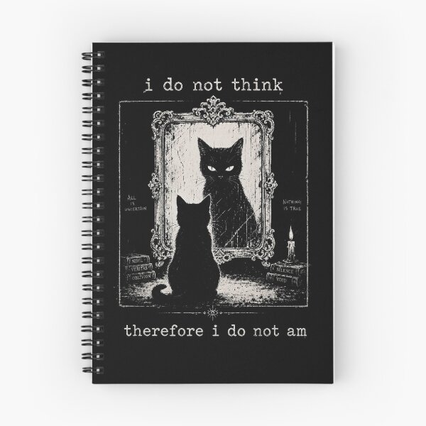Item preview, I do not think therefore I do not am V2 designed and sold by TheSamuraiCat.