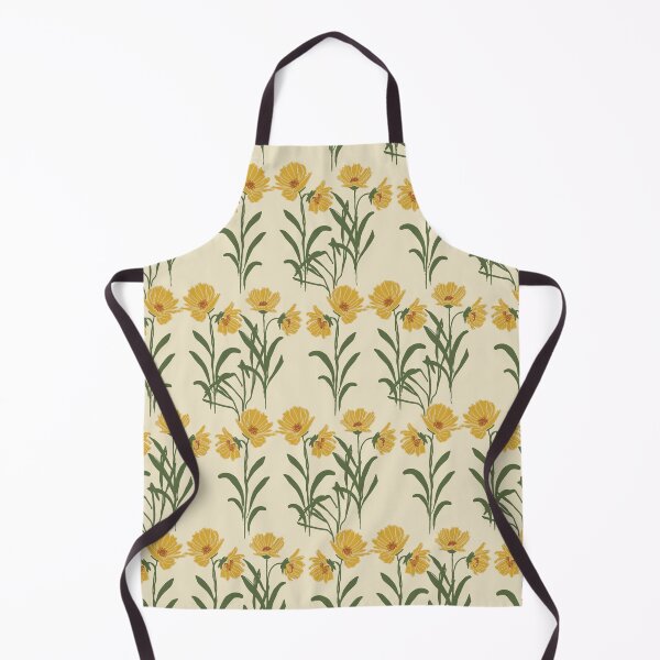Item preview, Yellow Wildflower Pattern designed and sold by StudioIngrid.