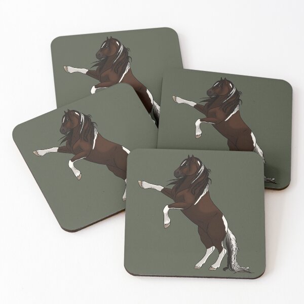 Item preview, Liver Chestnut Tobiano Mustang designed and sold by Old Water Cryptid .