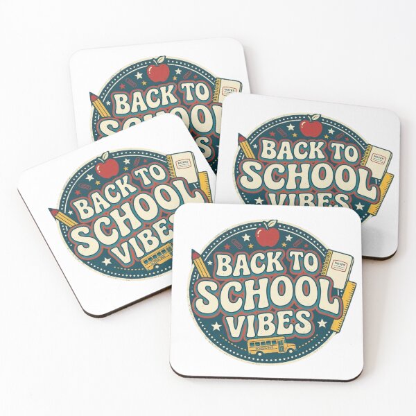 Item preview, Back to School Vibes – Retro School Season Design designed and sold by Brain shot.