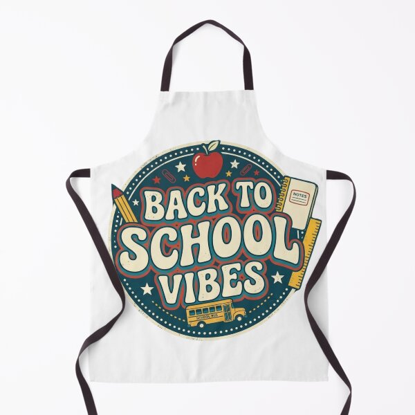Item preview, Back to School Vibes – Retro School Season Design designed and sold by Brain shot.