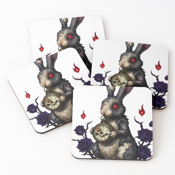 Item preview, Gothic Zombie Hare designed and sold by IllumeInk.