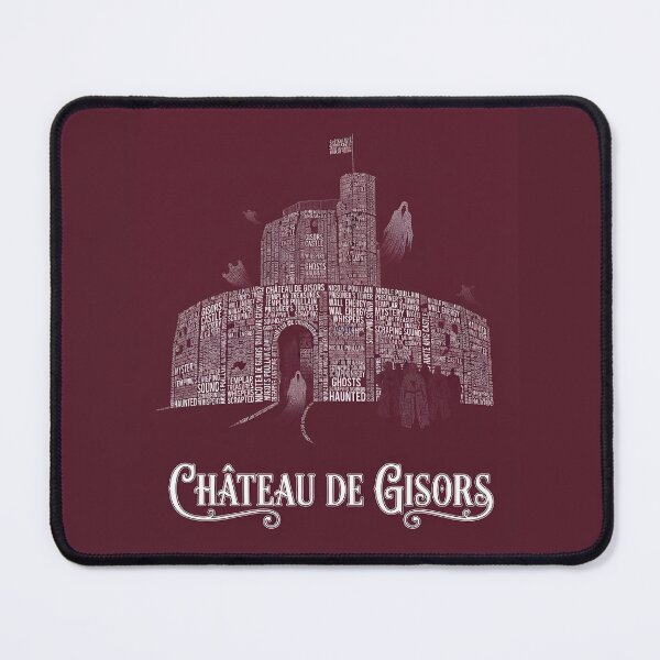 Item preview, Chateau de Gisors France Templar Treasure Haunts Typography Art designed and sold by naughty-raccoon.