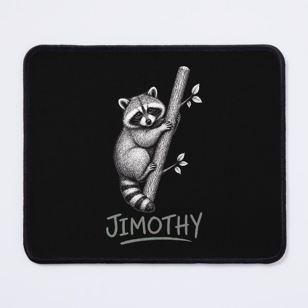 Item preview, Jimothy Raccoon Funny Animal Lover Vintage Illustration designed and sold by felixpalette.