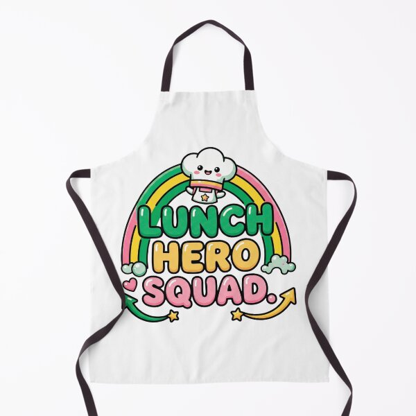 Item preview, cafeteria school lunch hero squad funny lunch crew design designed and sold by ArtDesignTp.