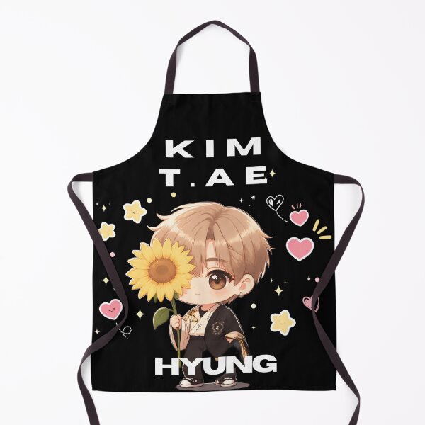 Artikelvorschau, KIM TAE HYUNG SONNENBLUME SÜSSES CHIBI entworfen und verkauft von LunarQueen Audrey.