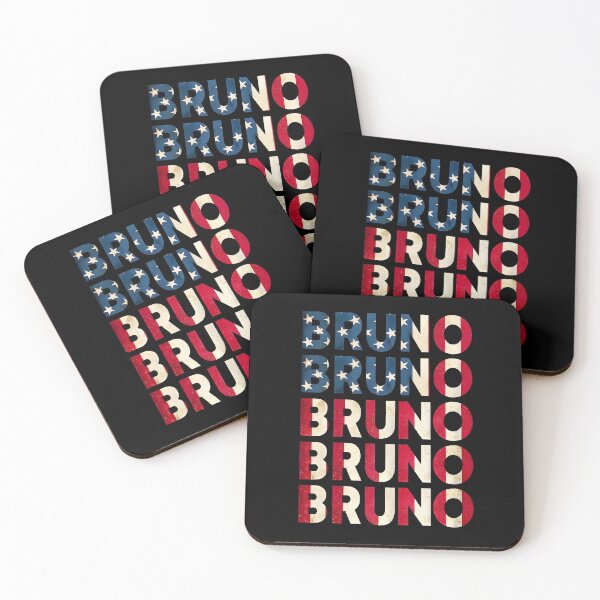 Item preview, Bruno American Flag Patriotic Name USA Stars and Stripes designed and sold by camronrufuh.