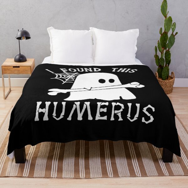Item preview, I Found This Humerus Shirt, Funny Halloween Ghost Graphic Tee, Skeleton Pun Spooky Season Gift designed and sold by Minranshop.