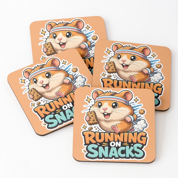 Item preview, Running on Snacks designed and sold by PixoNest.