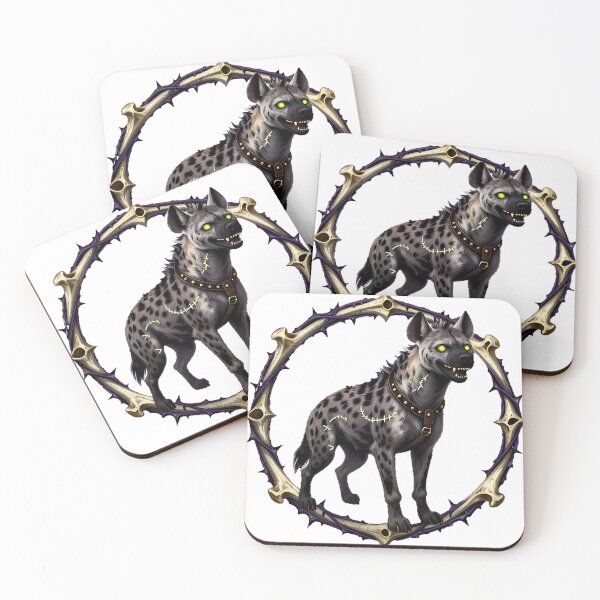 Item preview, Gothic Zombie Spotted Hyena designed and sold by IllumeInk.