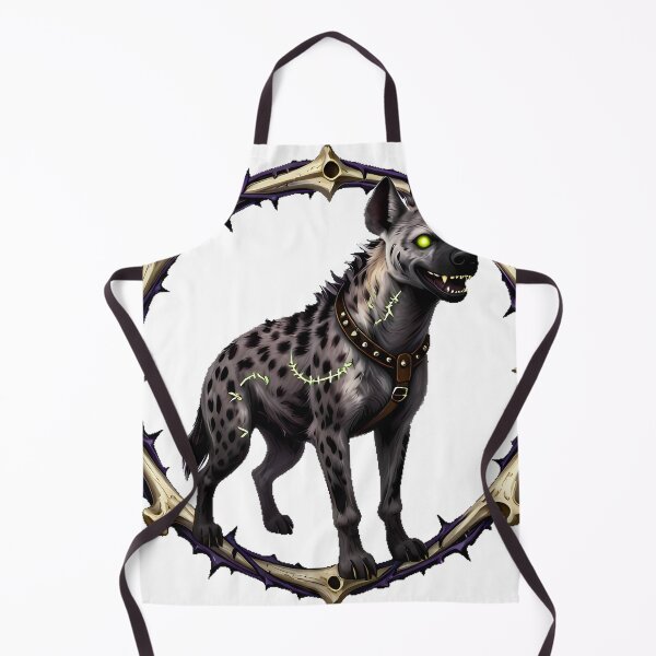 Item preview, Gothic Zombie Spotted Hyena designed and sold by IllumeInk.