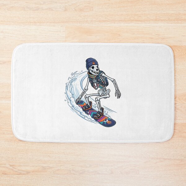Item preview, Bear Skeleton Snowboarding designed and sold by StickVerse by Owais.