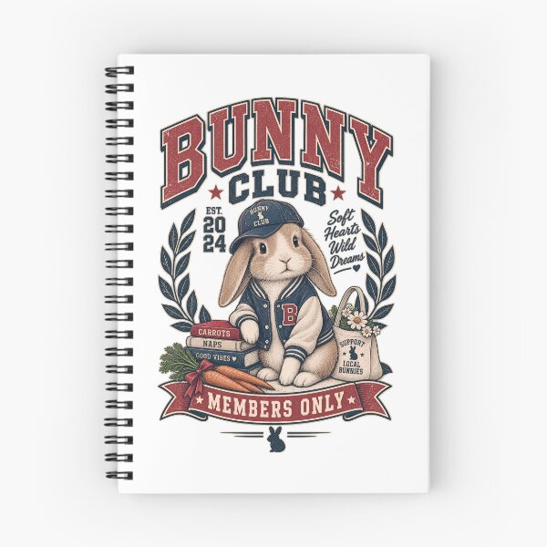 Item preview, Bunny Club – Collegiate Varsity Rabbit T-Shirt designed and sold by AnteesocialTees.