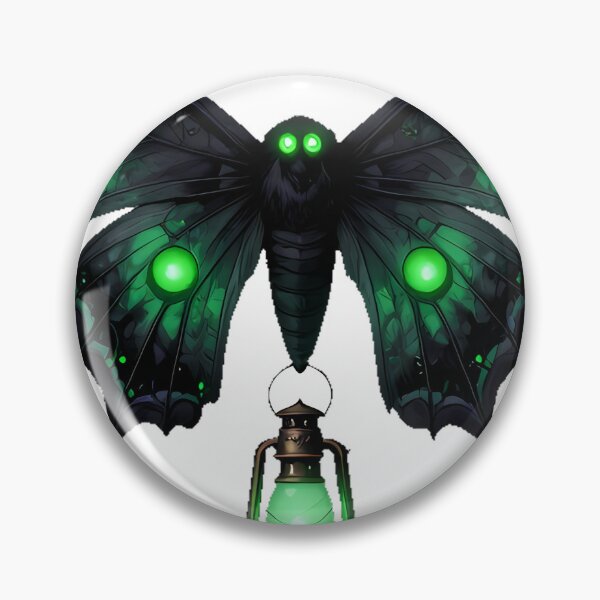 Item preview, Gothic Zombie Luna Moth designed and sold by IllumeInk.
