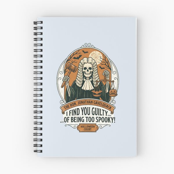 Item preview, I find you guilty of being too spooky! - Halloween Court designed and sold by ParadoxParadox.