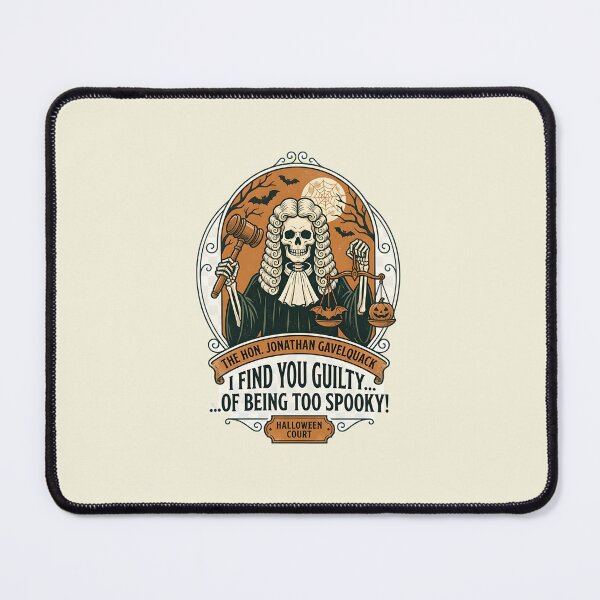 Item preview, I find you guilty of being too spooky! - Halloween Court designed and sold by ParadoxParadox.