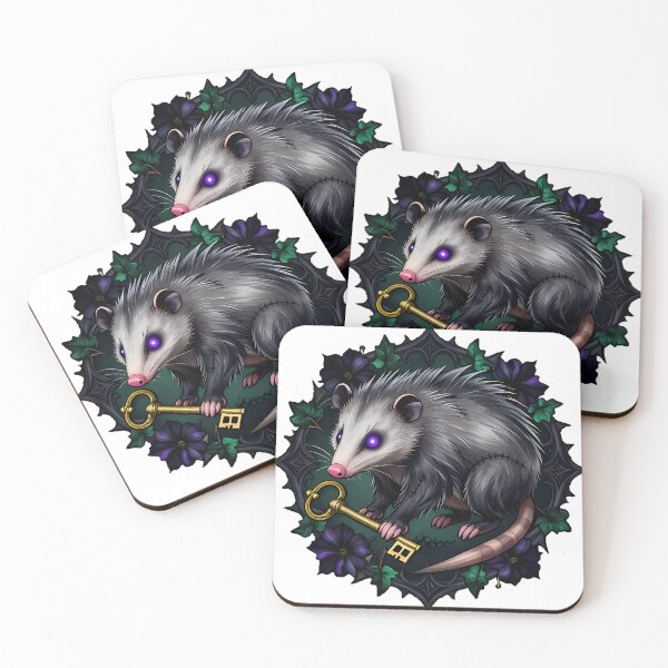 Item preview, Gothic Zombie Opossum designed and sold by IllumeInk.