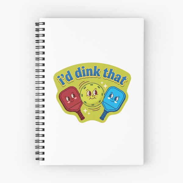 Item preview, Id Dink That Funny Retro Pickleball Pun Mascot designed and sold by randaper.