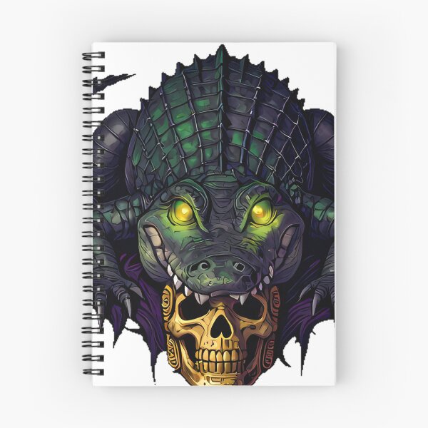 Item preview, Gothic Zombie Swamp Alligator designed and sold by IllumeInk.