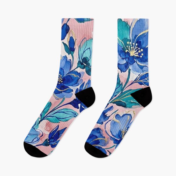 Item preview, Flores azules designed and sold by GraphicsClub.