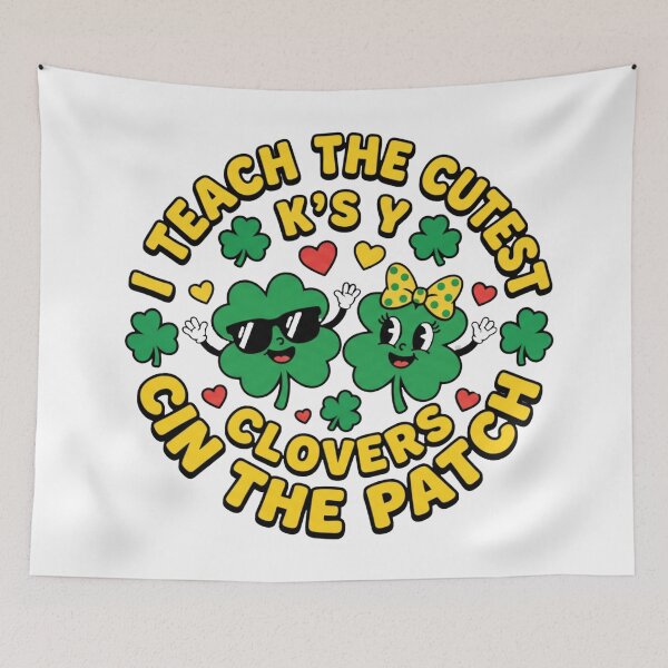 Item preview, I Teach the Cutest Clovers in the Patch St Patrick's Day designed and sold by ArtDesignTp.